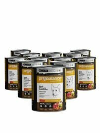 Probalance Adult Immuno Protection Корм консервированный для собак с говядиной, 850 гр. (12 шт. в коробке)
