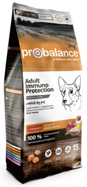 ProBalance Immuno для взрослых собак всех пород иммуноукрепляющий, с говядиной, 15 кг